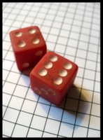 Dice : Dice - 6D - Pair Pale Red With White Pips.jpg